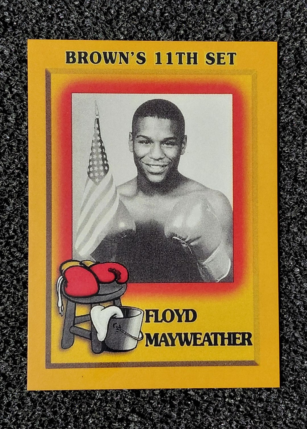 Floyd Mayweather Jr Boxing Rookie Card Reprint Gem Mint Condition
