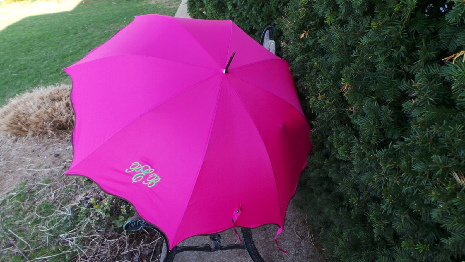 Monogrammed Umbrella Gift For Best Friend Birthday Gift Etsy