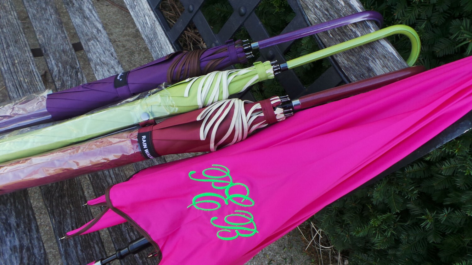 Monogrammed Umbrella Gift For Best Friend Birthday Gift Etsy