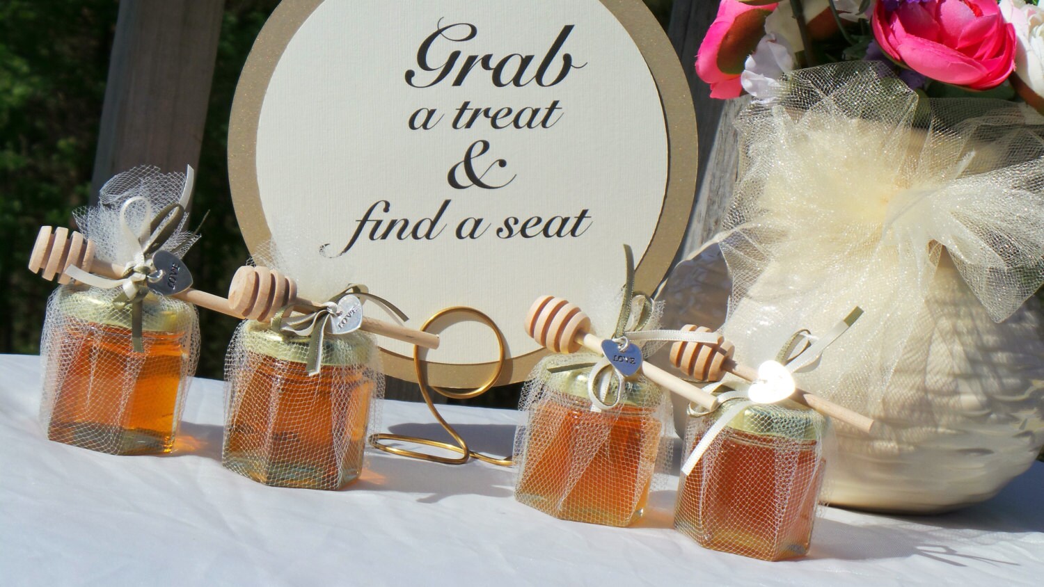 Bridal Shower Party Honey Favors Wedding 10 favors Etsy