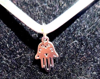 Amuleto Hamsa en diadema Alpha original de ARIAN NAREZ. Diadema circular plateada, tiara, para yoguis, festivales espirituales, corona - ALPHA