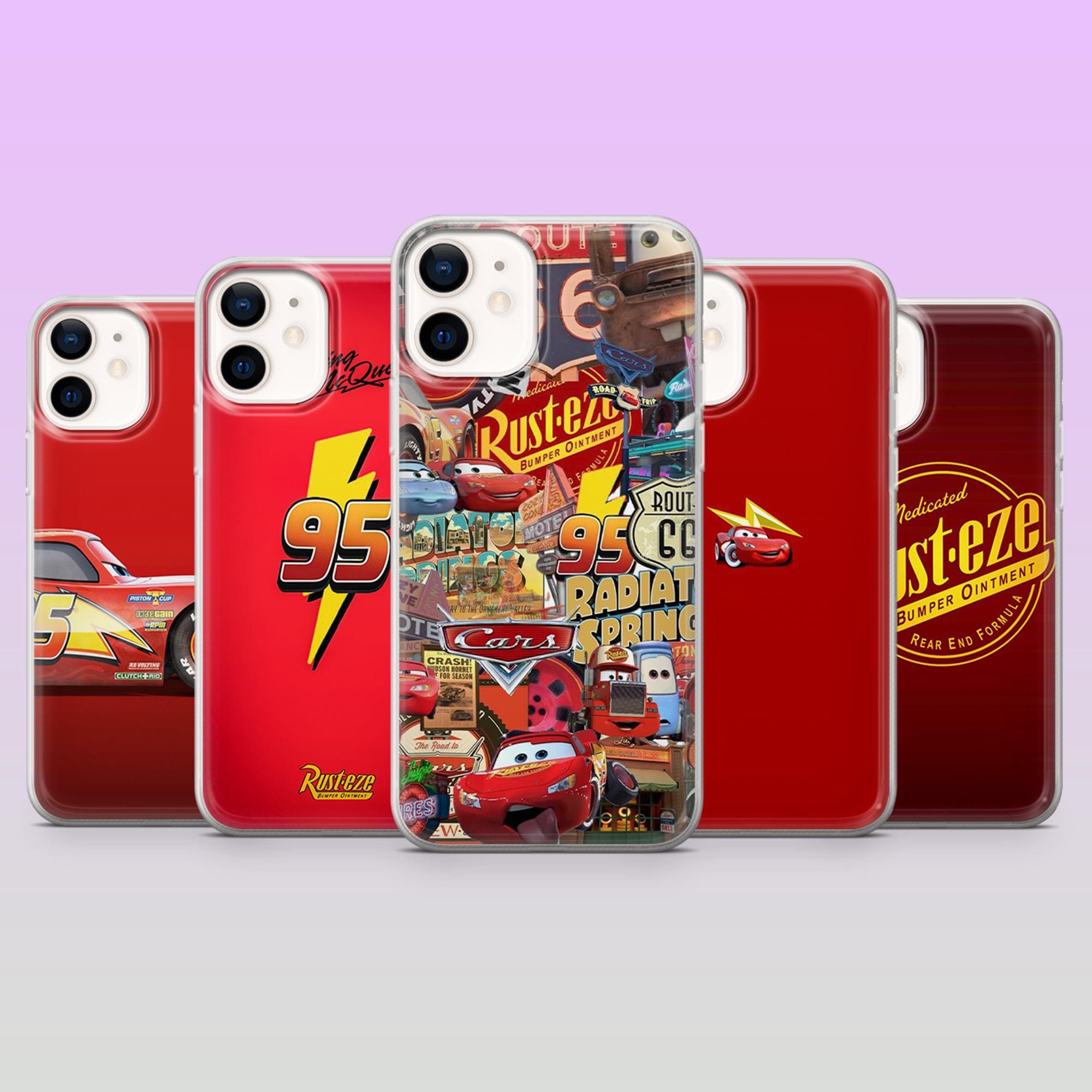 Lightning Mcqueen iPhone 16 Case - Etsy
