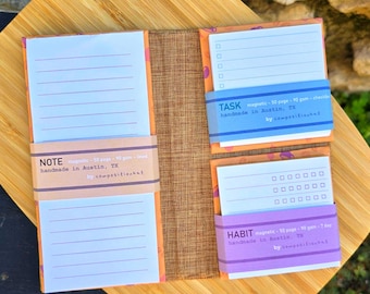 Magnetic Fridge Lists with Carrying Case