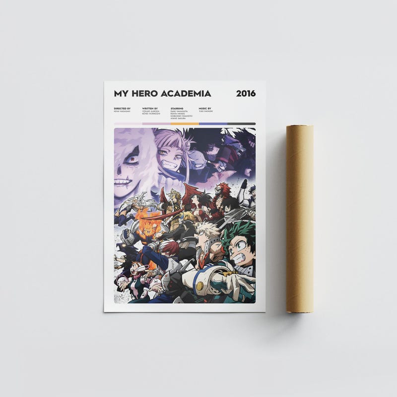 Mha Poster Covers - Etsy UK