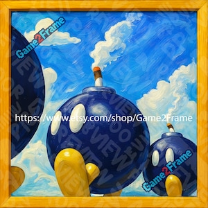 Super mario 64 painting - Etsy 日本