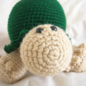 Terrance the Tortoise Amigurumi Plush Crochet PATTERN ONLY PDF image 1