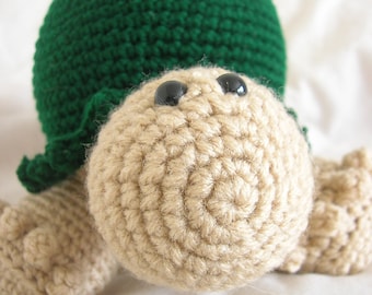 Terrance the Tortoise - Amigurumi Plush Crochet PATTERN ONLY (PDF)