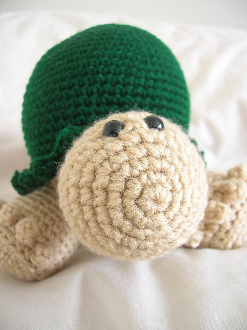 Terrance the Tortoise Amigurumi Plush Crochet PATTERN ONLY PDF image 1