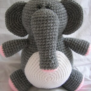 Eleanor the Elephant - Amigurumi Crochet PATTERN ONLY (PDF) - Etsy