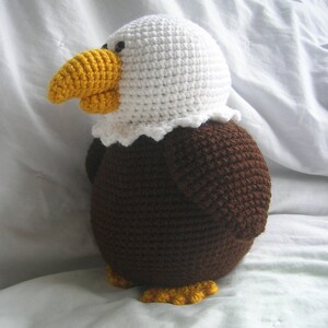 Bailey the Bald Eagle Amigurumi Plush Crochet PATTERN ONLY PDF image 3