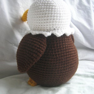 Bailey the Bald Eagle Amigurumi Plush Crochet PATTERN ONLY PDF image 4