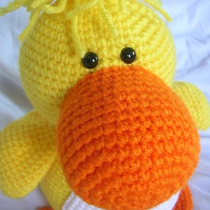 Desmond the Duck Amigurumi Crochet PATTERN ONLY PDF image 1