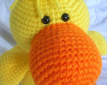 Desmond the Duck - Amigurumi Crochet PATTERN ONLY (PDF)