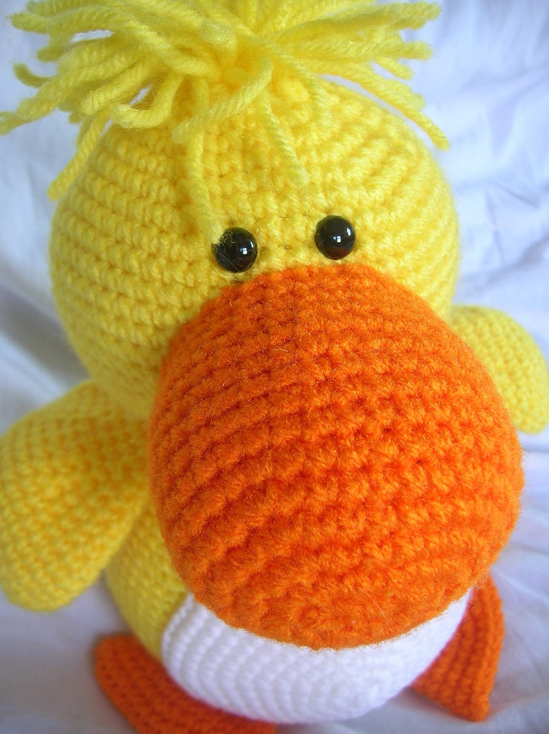 Desmond the Duck Amigurumi Crochet PATTERN ONLY PDF image 1