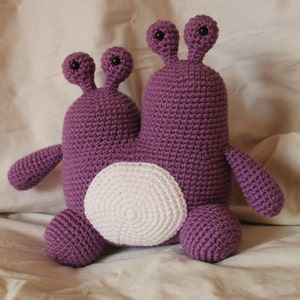 Monster MaryAnn Amigurumi Plush Crochet PATTERN ONLY PDF image 3