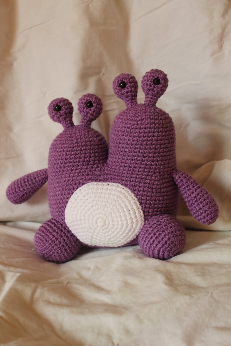 Monster MaryAnn Amigurumi Plush Crochet PATTERN ONLY PDF image 3