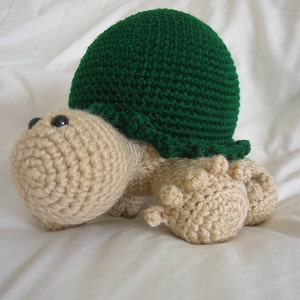 Terrance the Tortoise Amigurumi Plush Crochet PATTERN ONLY PDF image 2
