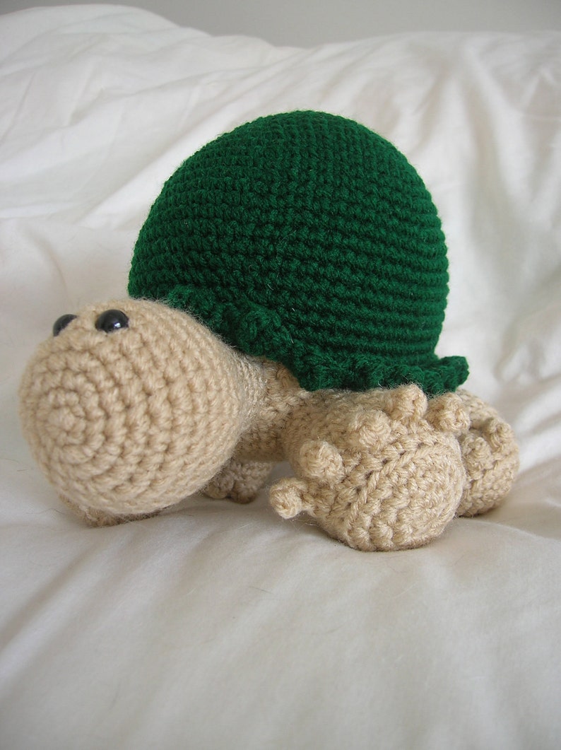 Terrance the Tortoise Amigurumi Plush Crochet PATTERN ONLY PDF image 2