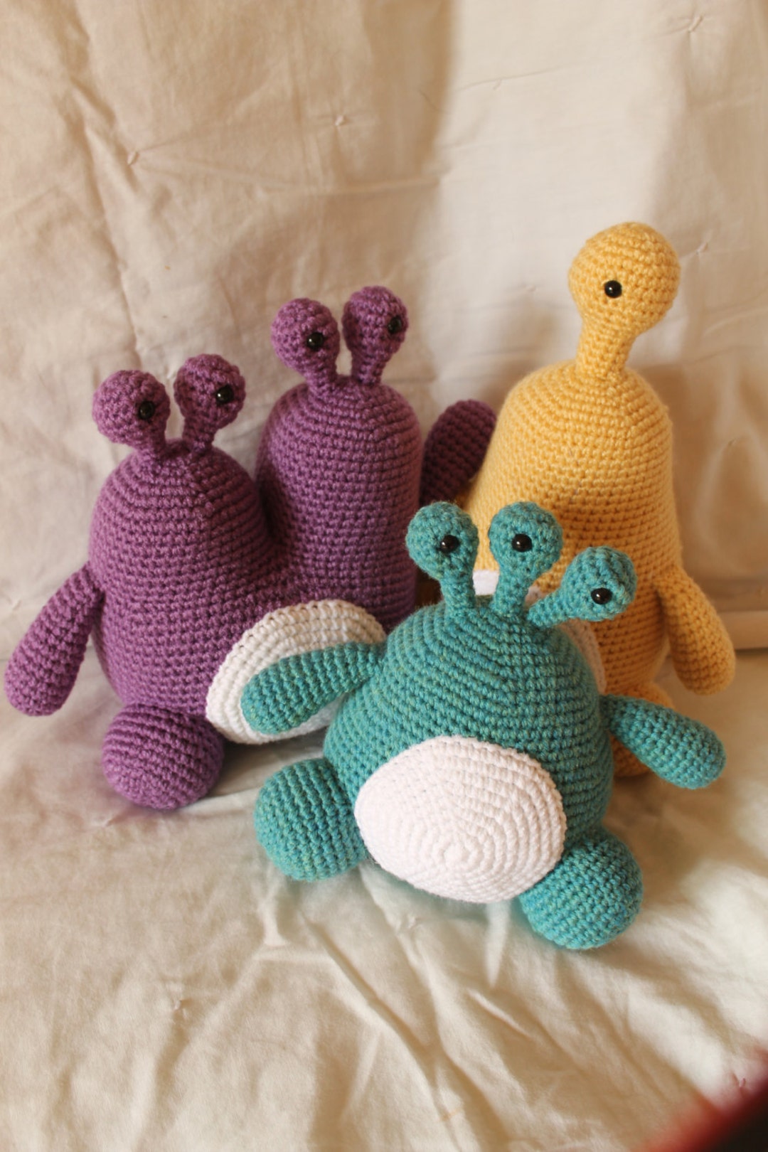 Monster Trio Pattern Bundle Amigurumi Plush Crochet PATTERNS - Etsy