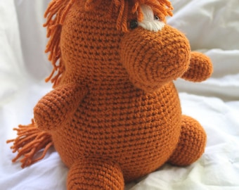 Henry the Horse - Amigurumi Plush Crochet PATTERN ONLY (PDF)