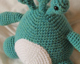 Monster Todd - Amigurumi Plush Crochet PATTERN ONLY (PDF)