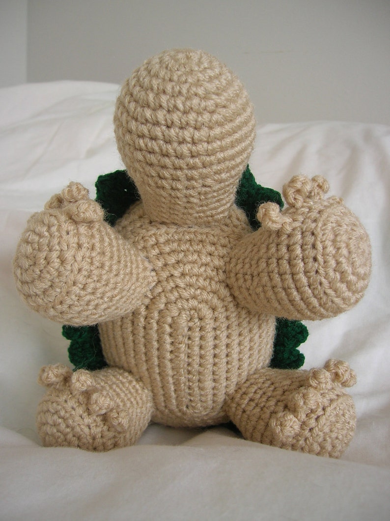 Terrance the Tortoise Amigurumi Plush Crochet PATTERN ONLY PDF image 4