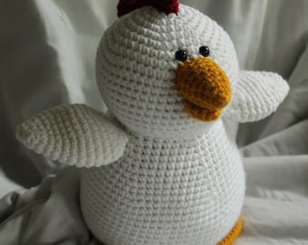 Robert the Rooster - Amigurumi Plush Crochet PATTERN ONLY (PDF)