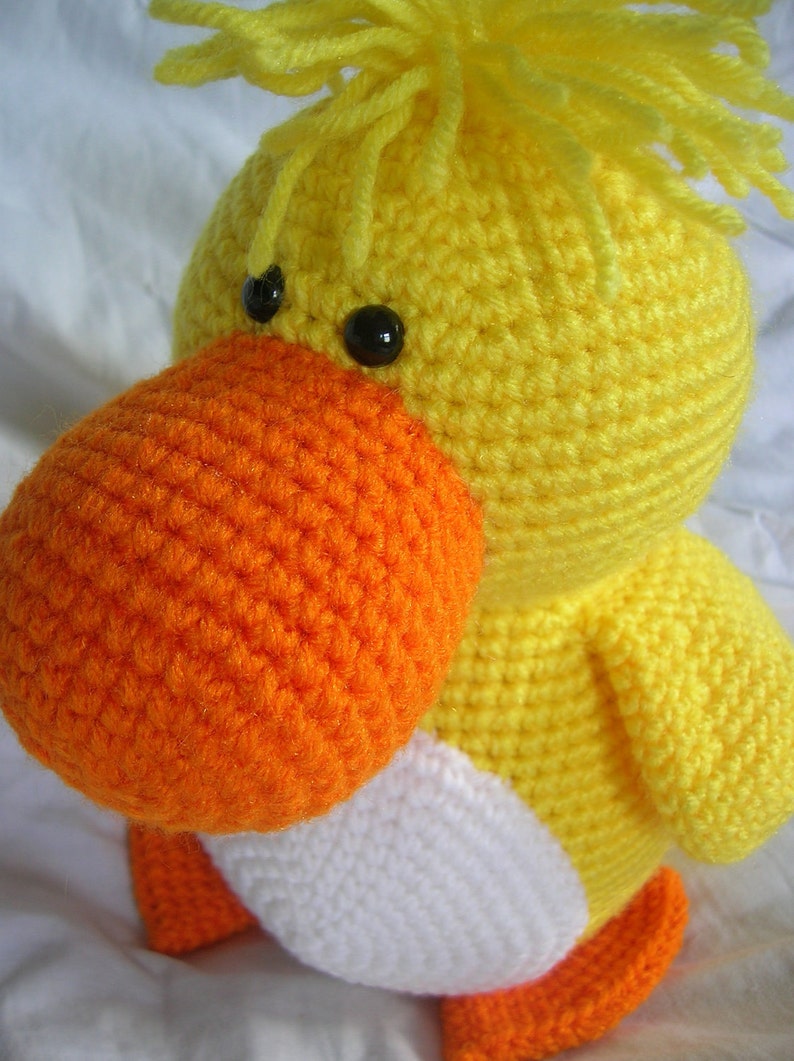 Desmond the Duck Amigurumi Crochet PATTERN ONLY PDF image 4