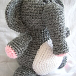 Eleanor the Elephant - Amigurumi Crochet PATTERN ONLY (PDF) - Etsy