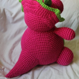 Tina the Triceratops Amigurumi Plush Crochet PATTERN ONLY PDF image 3