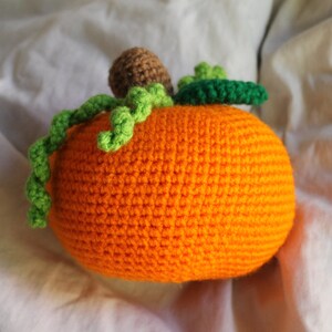 Percy the Pumpkin and Cameron the Candy Corn Amigurumi Plush Crochet PATTERN ONLY PDF image 5