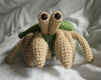 Herman the Hermit Crab - Amigurumi Plush Crochet PATTERN ONLY (PDF)