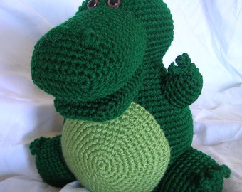 Alfred the Alligator - Amigurumi Plush Crochet PATTERN ONLY (PDF)