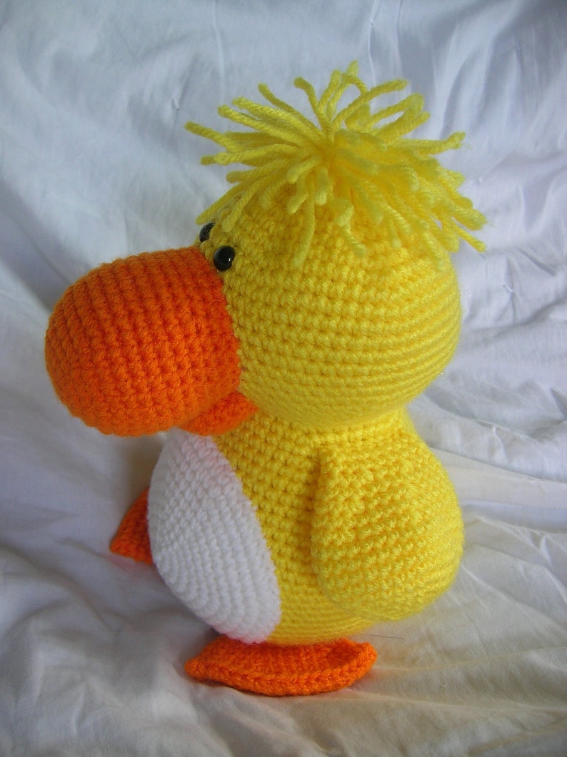 Desmond the Duck Amigurumi Crochet PATTERN ONLY PDF image 5