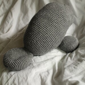 Manfred the Manatee Amigurumi Plush Crochet PATTERN ONLY PDF image 3