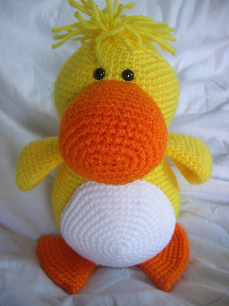 Desmond the Duck Amigurumi Crochet PATTERN ONLY PDF image 2