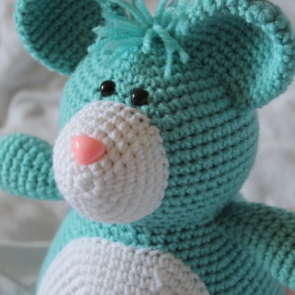 Morris the Mouse - Amigurumi Plush Crochet PATTERN ONLY (PDF)