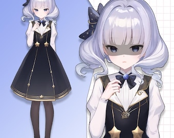 Premade Live2D Vtuber-model: klaar voor gebruik, compatibel met VTubeStudio