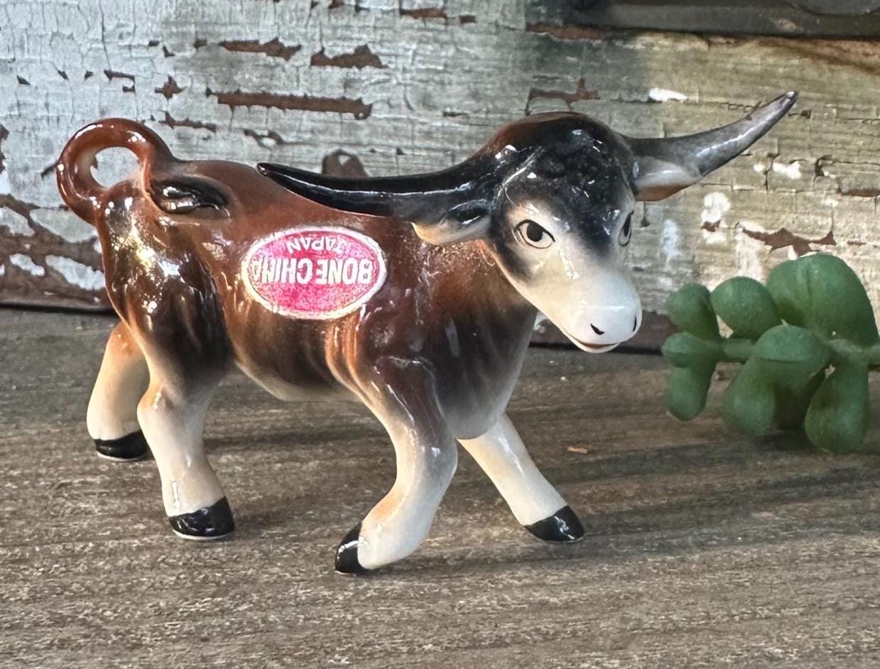 China Cow Figurine - Etsy