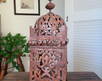 Vintage Moroccan Bohemian Candle Lantern