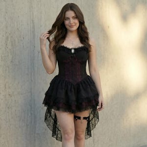 my chemical romance helena dress - Goth Emo Cosplay Custome by Moonmaiden Gothic Clothing up front design Helena Dress My Chemical Romance