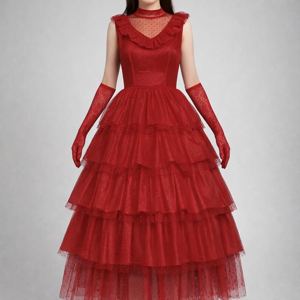 red gothic wedding dress costume Victorian Red Gothic Wedding Dress Costume Shop Red Gothic Wedding Dress  Top Sale Quality Custom Made