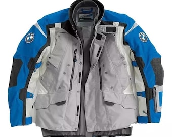BMW Motorrad GS Rallye Adventure Motorcycle Jacket | Cordura Touring Jacket | CE Armor
