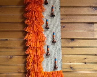 Dancing in Rio,a Unique Wall Hanging with Bells