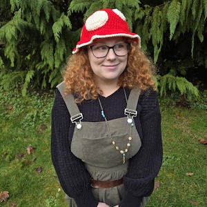 Toad Stool Mushroom Bucket Hat