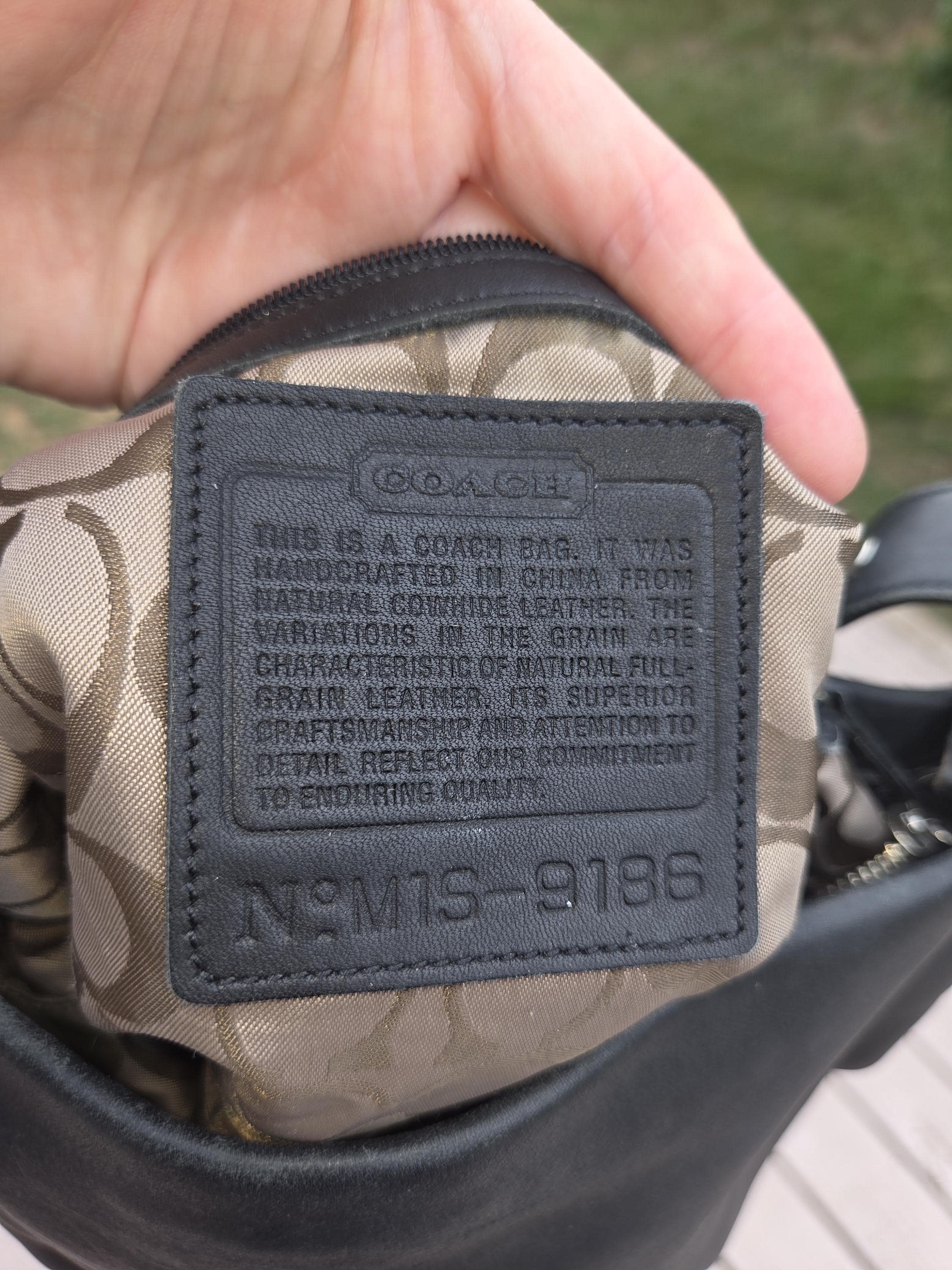 Coach 9186 - Etsy