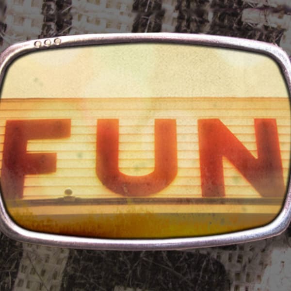 FUN Belt Buckle 732, Gift for Him, Gift for Her, Husband  Gift, Wife  Gift Groomsmen Wedding Y2K