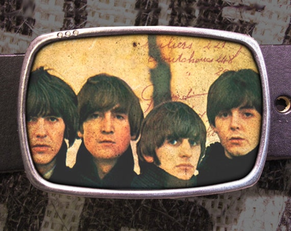 Beatles Belt Buckle Amazon.com: The Beatles Belt Buckle Sgt Pepper Lonely Hearts  main image 2