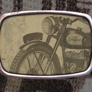 Motorcycle Belt Buckle, Vintage Inspired 525, Gift for Him, Gift for Her, Husband  Gift, Wife  Gift Groomsmen Wedding Y2K