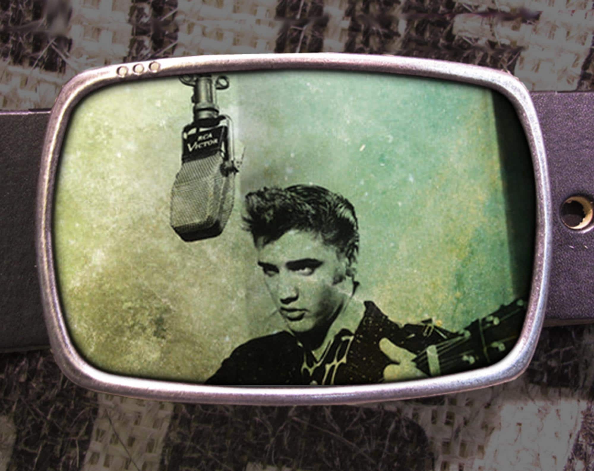 Elvis belt buckle - Etsy 日本